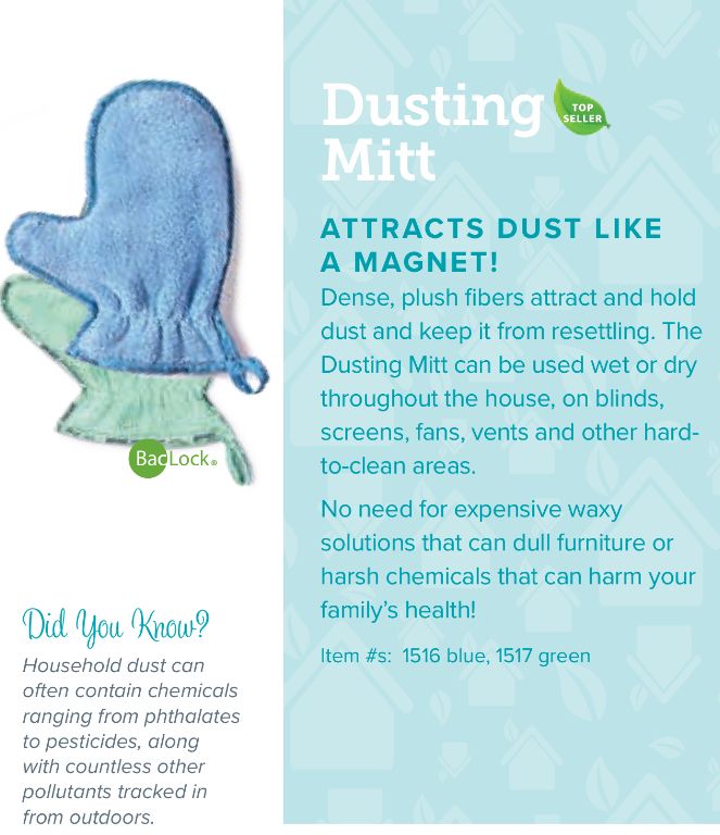 Norwex Dusting Mitt - Toydler