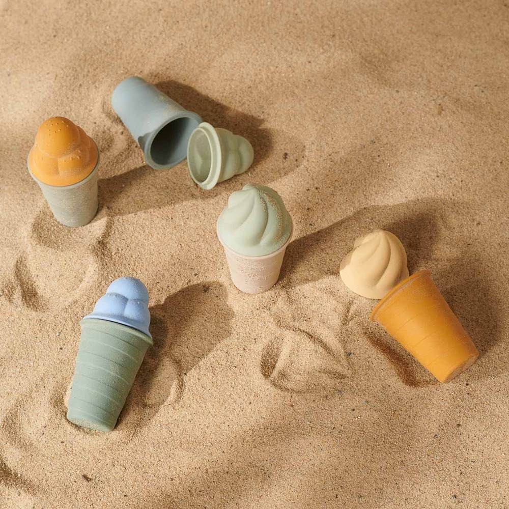 Bay Ice Cream Toy 4-Pack - Sky blue - Toydler
