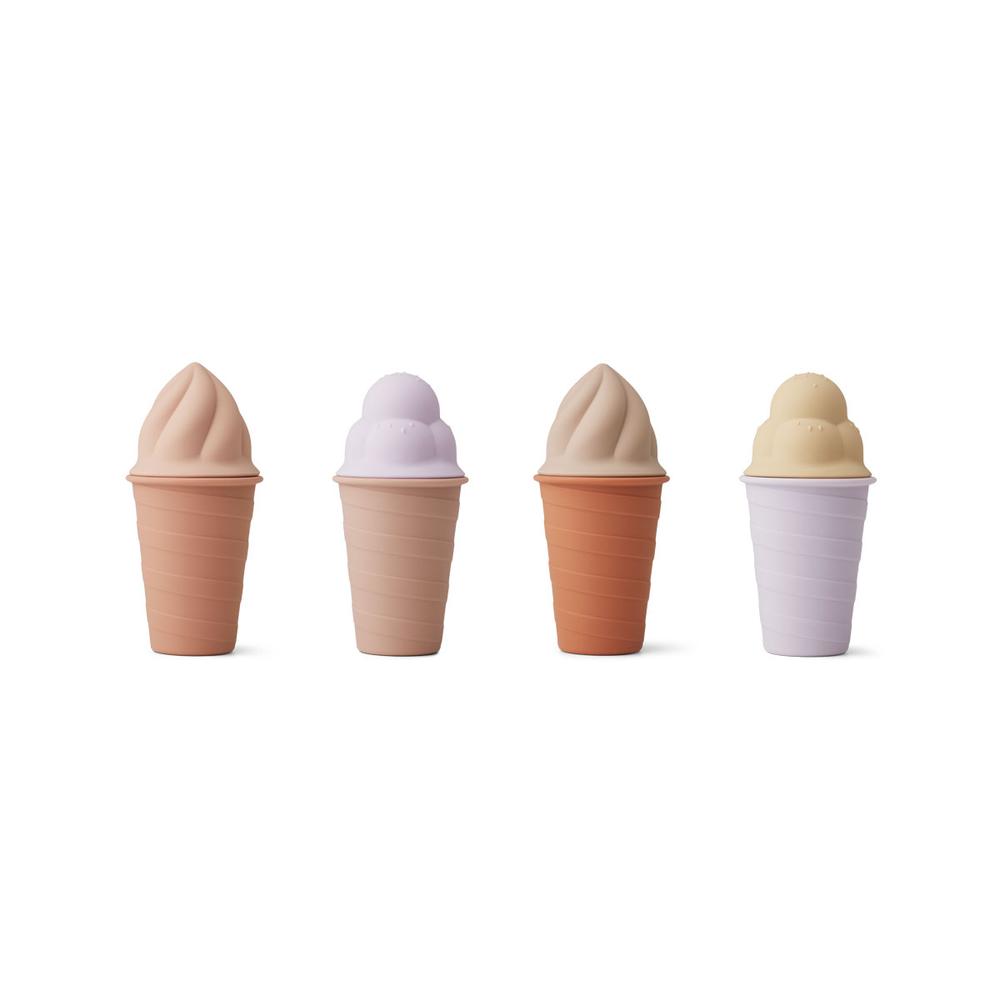 Bay Ice Cream Toy 4-Pack - Rose - Toydler