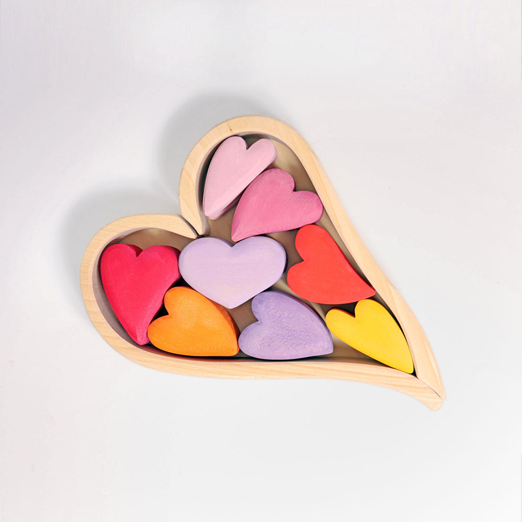 Pink hearts - Toydler