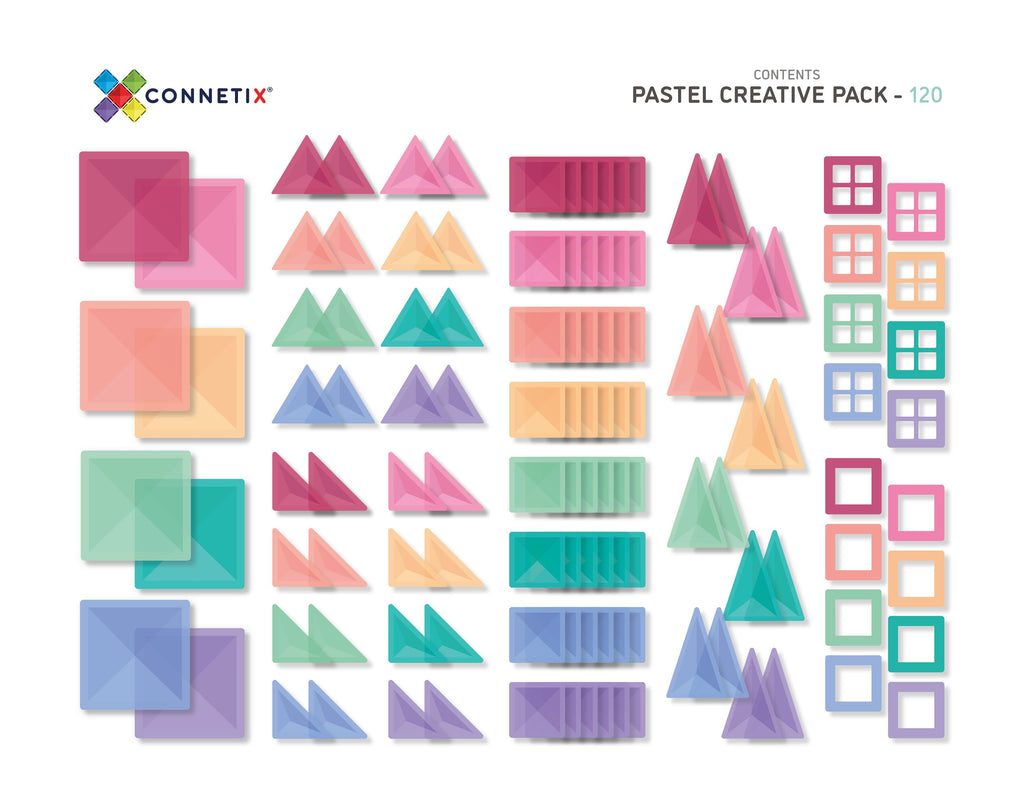 120 Piece Pastel Creative Pack SG *New 2021* - Toydler