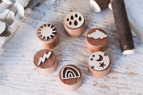 Log Stampers - WEATHER - Toydler
