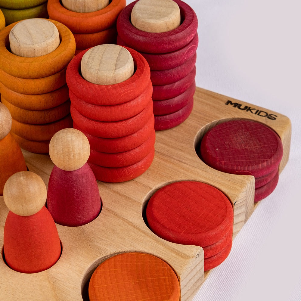 Mukids Nins Carla Full Set Sorting Board - Toydler