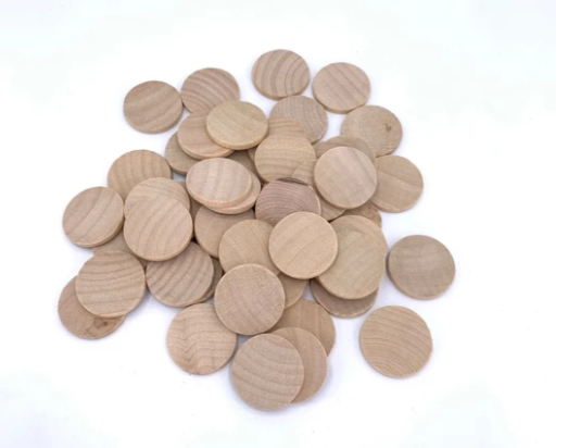 Small Coins - 50pcs Blank - Toydler