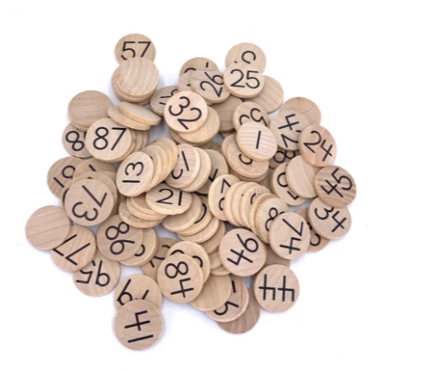 Small Coins - Numbers Set - Toydler