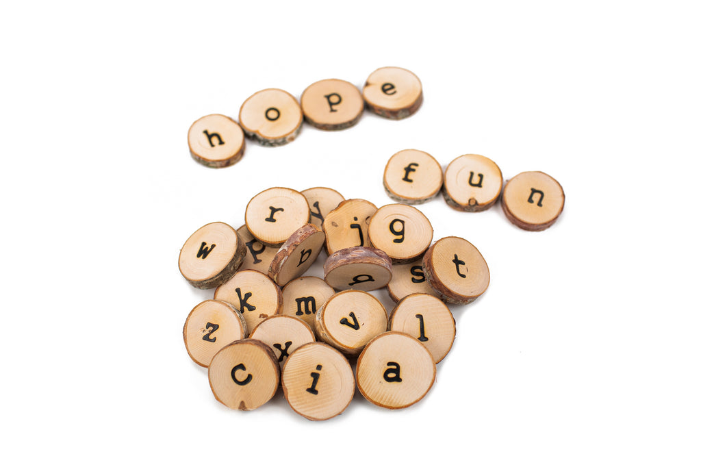 Natural Alphabet - Lowercase - Toydler