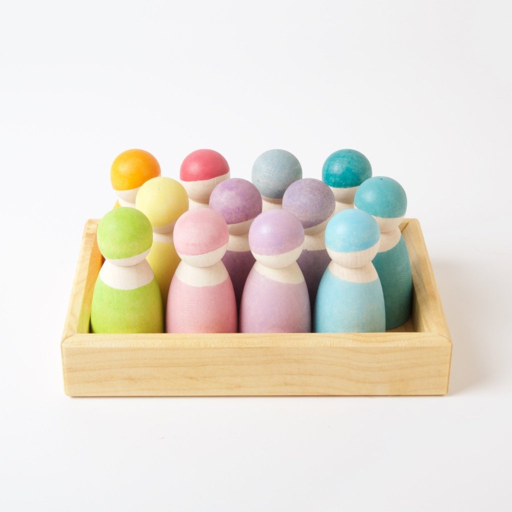 12 Pastel Friends - Toydler