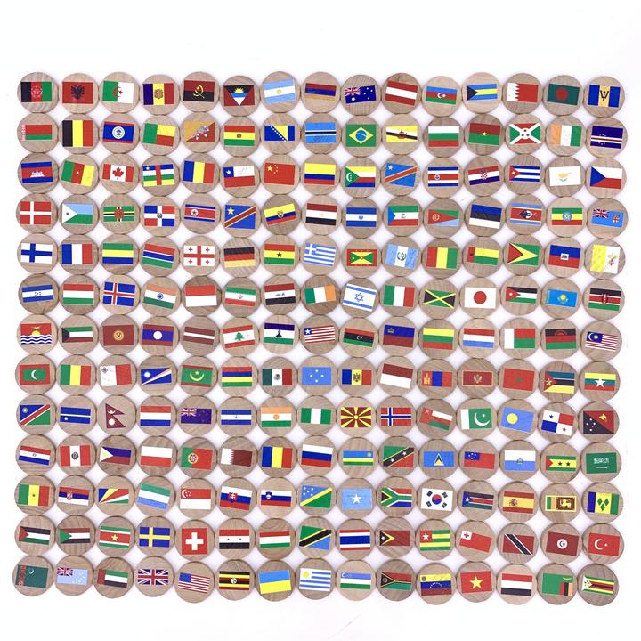 Small Coins - Country Flags *New 2021* - Toydler